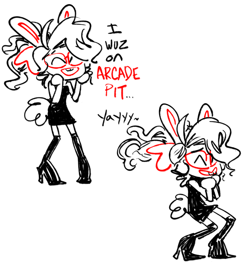 Jaq was on Arcade Pit